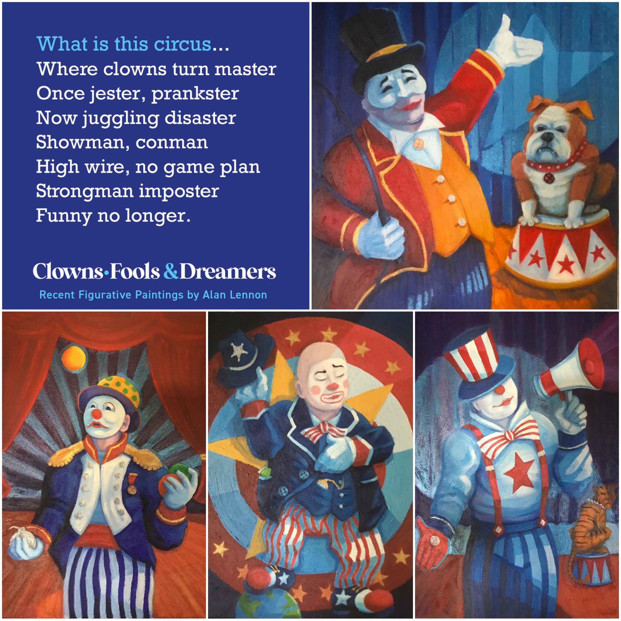 Clowns Poems and Paintings