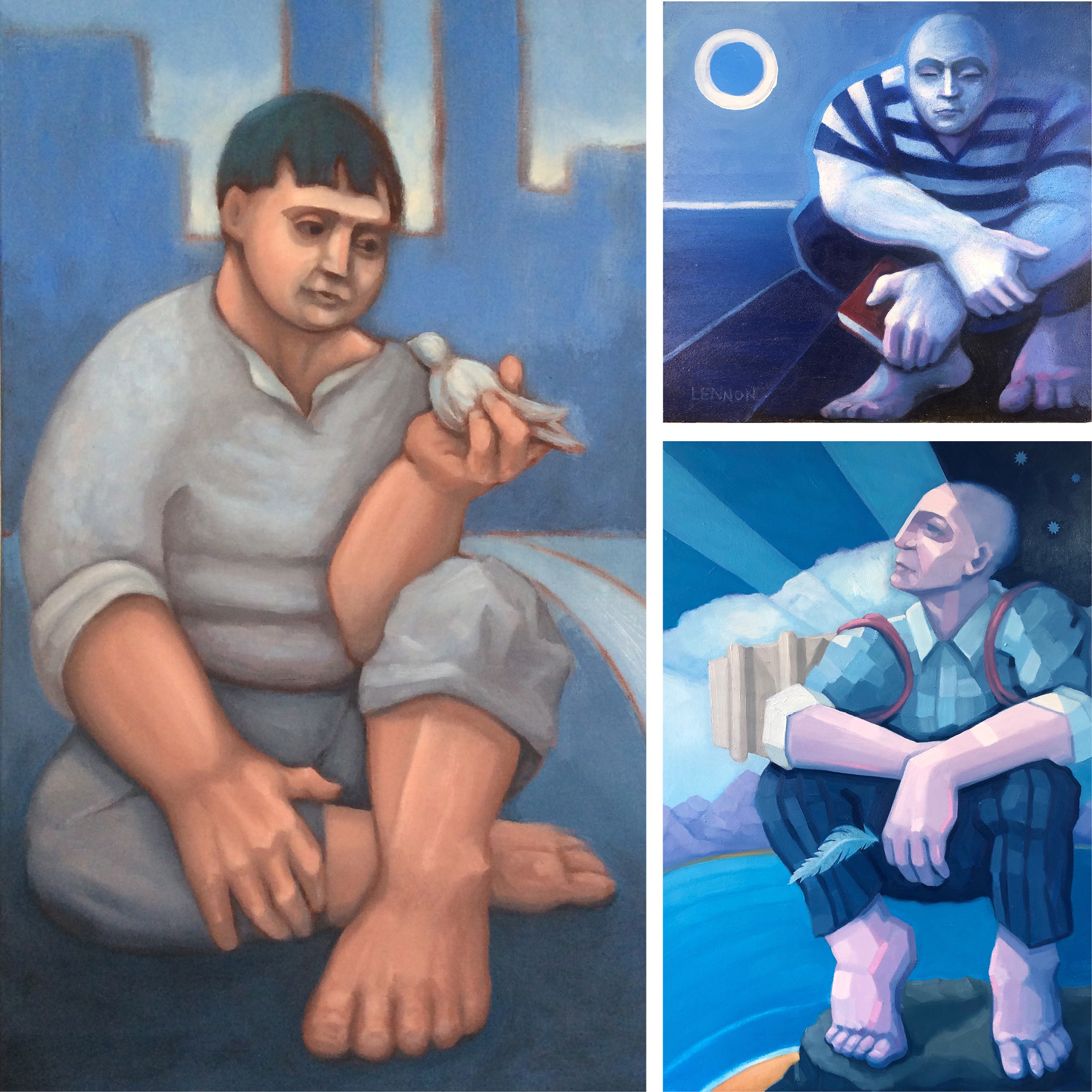 LENNON PAINTING - CLOSER