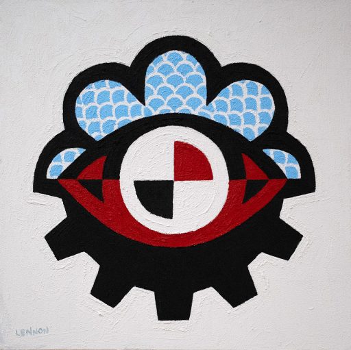 COMPELLING CONTRADICTIONS / 2023 / ACRYLIC ON CANVAS / 60 x 60cm / £325 + PP COMPELLING CONTRADICTIONS / 2023